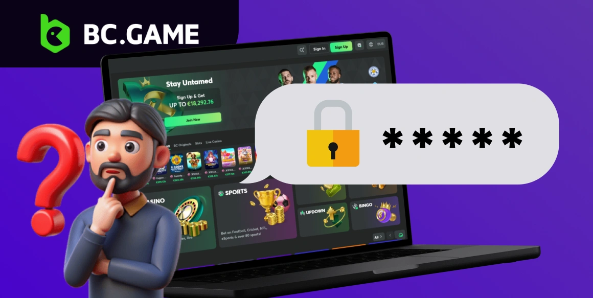 روش‌های ثبت نام و ورود به سیستم BC.Game