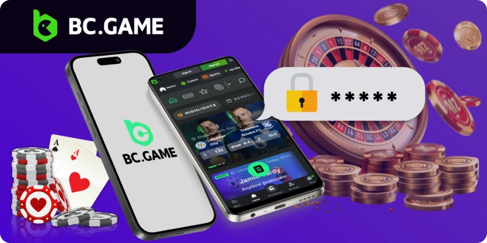 ثبت نام BC.Game از طریق اندروید و iOS