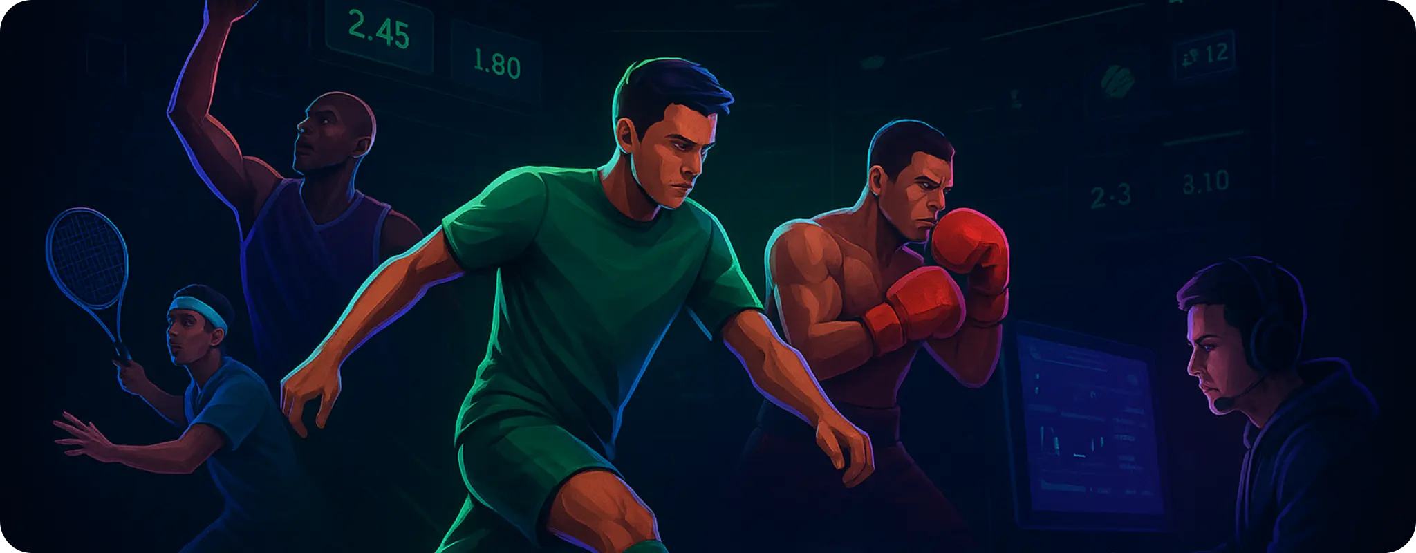 انواع ورزش‌های قابل پیش‌بینی در BC.Game